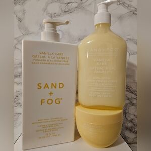 Sand + Fog - Vanilla Cake set